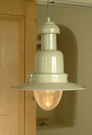 Large Fishing Pendant Light in Clay Baytree Interiors > Lighting