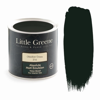 Little Greene Paint - Obsidian Green (216) Little Greene > Paint