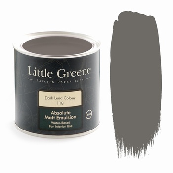 Little Greene Paint - Dark Lead Colour (118) Little Greene > Paint