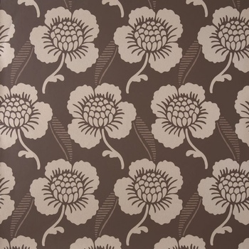 St James's Place - Chocolate Little Greene > London Wallpapers