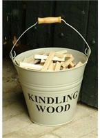 Kindling Bucket - Clay